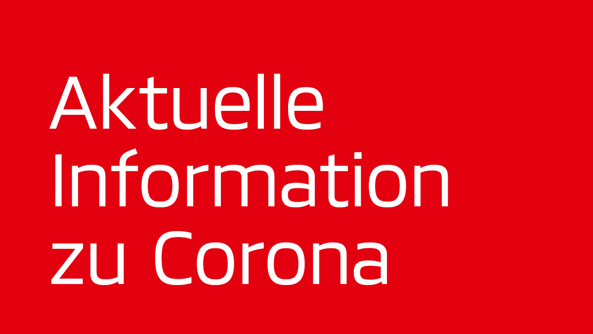 Bild zu DEAKTIVIERT - Aktuelle Informationen zu Corona